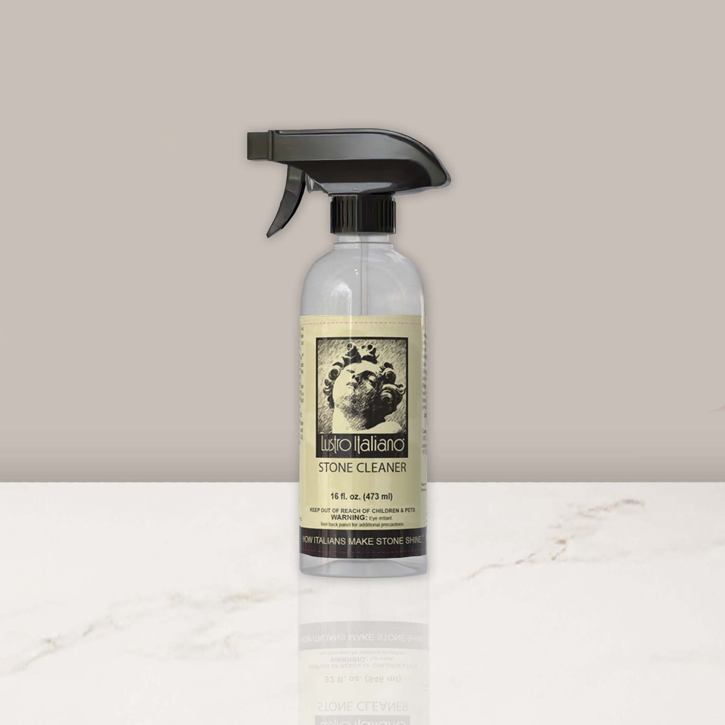 Natural Stone Cleaner (16oz) - Lustro Italiano