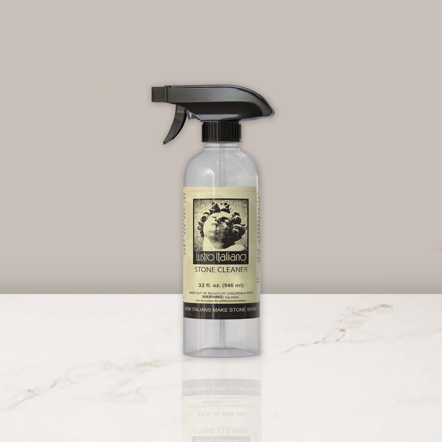 Natural Stone Cleaner (32oz) - Lustro Italiano