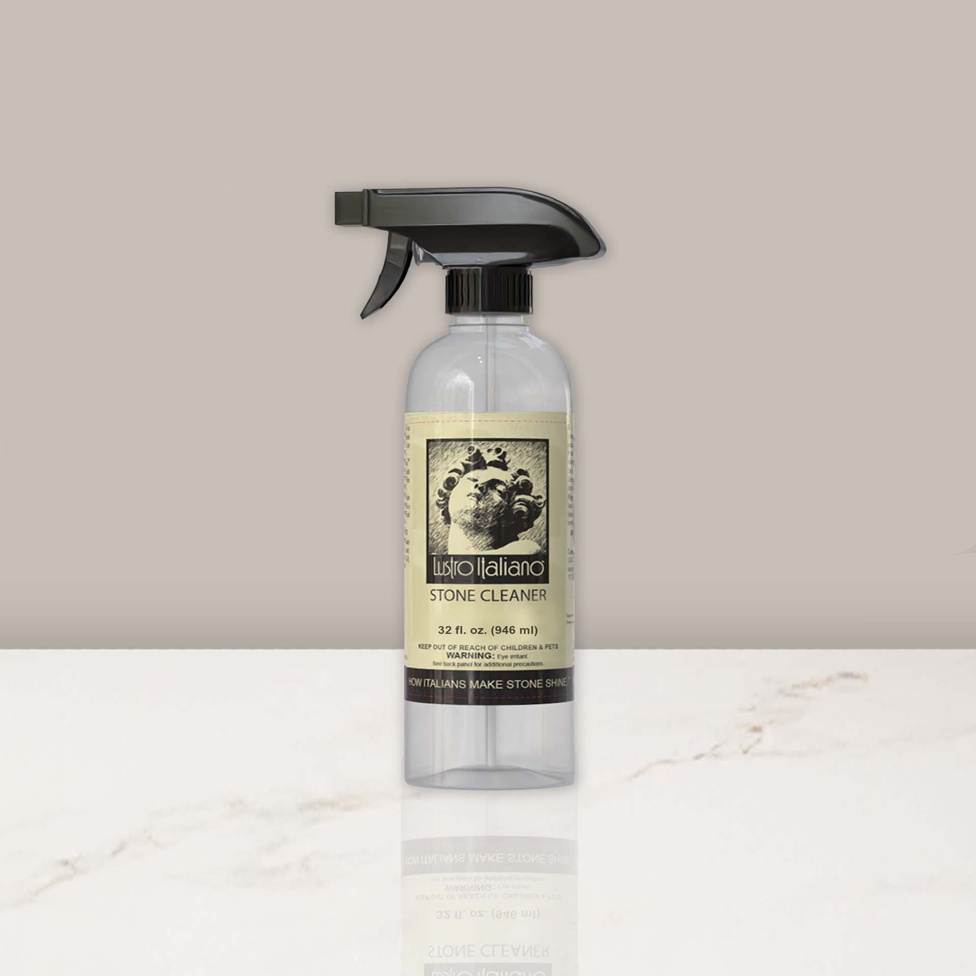 Natural Stone Cleaner (32oz) - Lustro Italiano