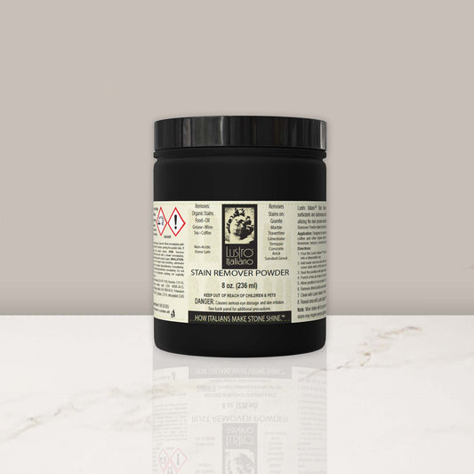 Stain Remover Poultice Powder (8oz) - Lustro Italiano