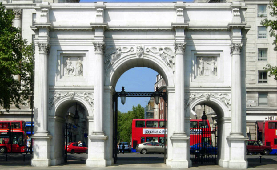 Arco di marmo a Londra